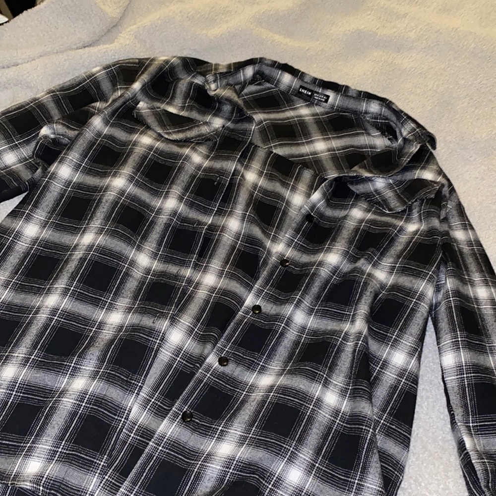 black flannel